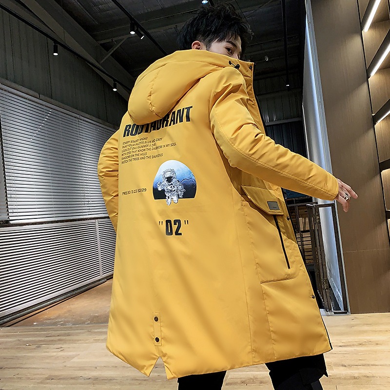 棉衣男2021新款冬季中長款加厚青少年外套潮流韓版衣服羽絨服棉襖-細節圖5