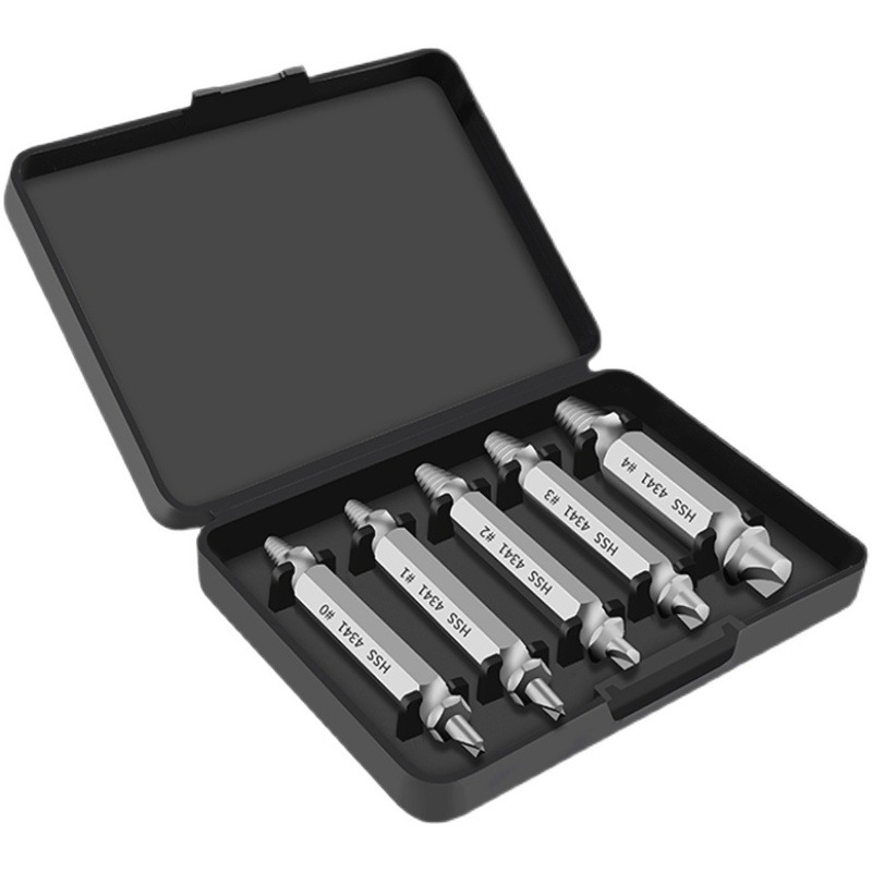 斷絲取斷頭螺絲取出器神器工具萬能取絲器專用滑絲反牙錐拆卸內絲-細節圖4