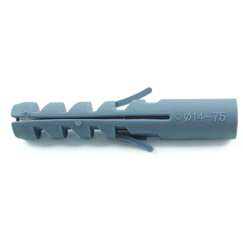 灰色無邊管鯊魚頭尼龍塑料膨脹管 PP料膨脹脹塞m6 m8 m10 m12 m14-細節圖4