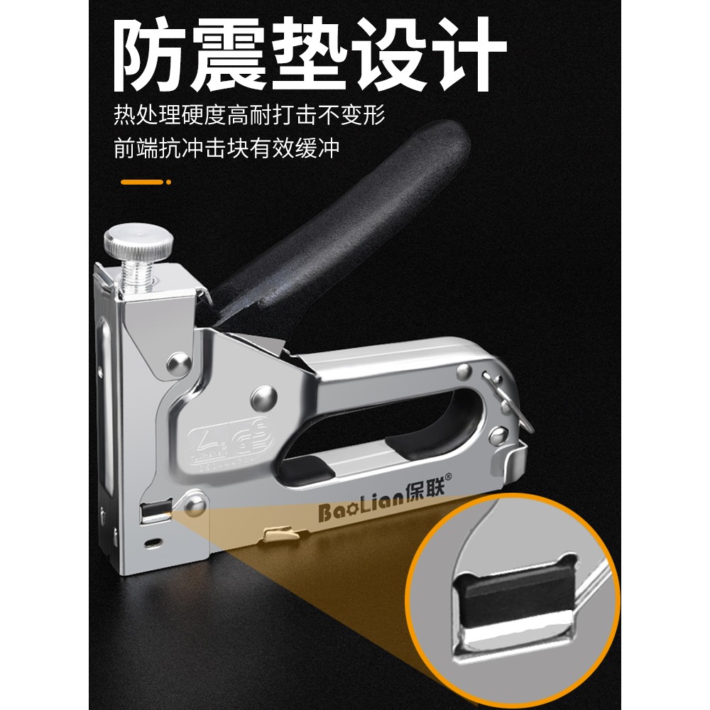 手動三用打釘槍碼釘槍木工氣動馬丁槍U型釘T型門型釘槍木工工具-細節圖2