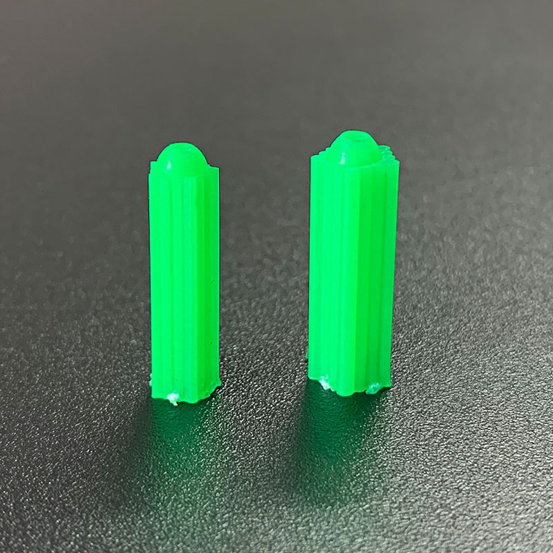 綠色塑料膨脹管6mm6釐8mm8釐漲塞脹塞M6M8墻塞膠塞彭脹管膠栓膠粒-細節圖4