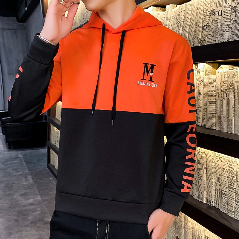 秋季衛衣男潮2021年初中高中學生秋裝青少年春秋款上衣服大童男裝-細節圖3