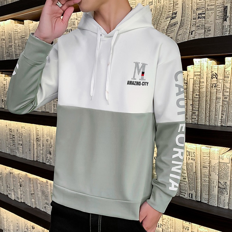 秋季衛衣男潮2021年初中高中學生秋裝青少年春秋款上衣服大童男裝-細節圖4