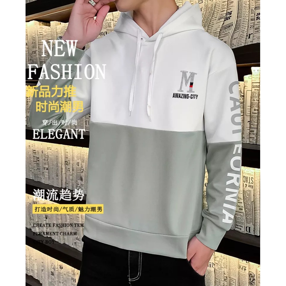 秋季衛衣男潮2021年初中高中學生秋裝青少年春秋款上衣服大童男裝-細節圖6