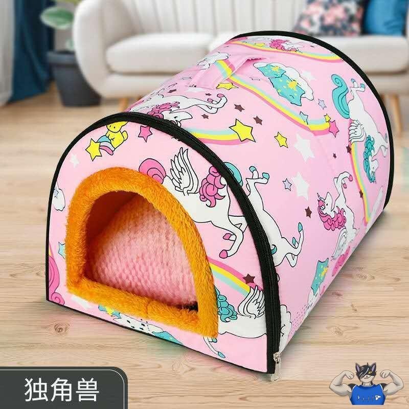 狗窩ins風薩摩耶耐咬款邊牧防撕咬雪納瑞泰迪犬專用阿拉斯加春秋-細節圖9