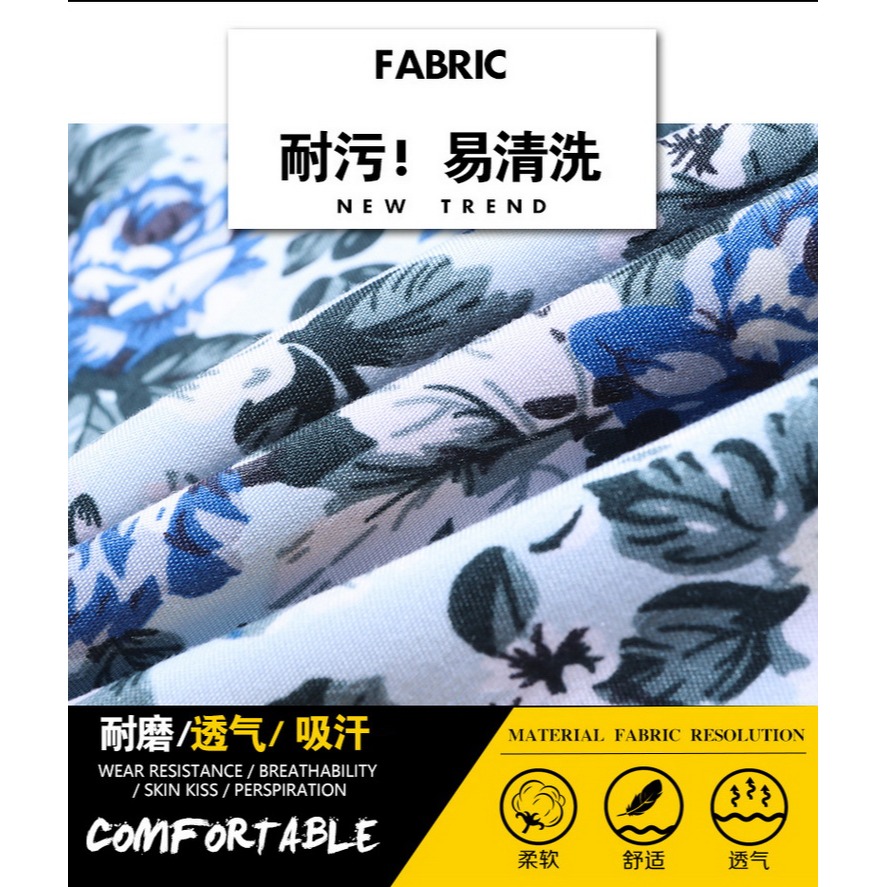 襯衫男士夏季韓版潮流百搭帥氣休閑外套男裝修身衣服寸衫短袖襯衣-細節圖9