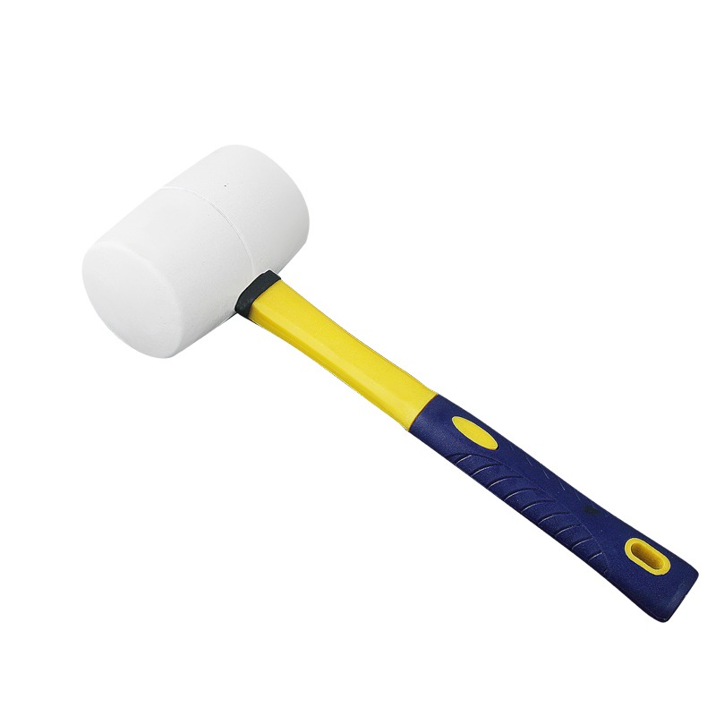 安裝橡膠錘子貼瓷磚敲打找平大中號橡皮錘裝修皮榔頭牛筋錘尼龍錘-細節圖4