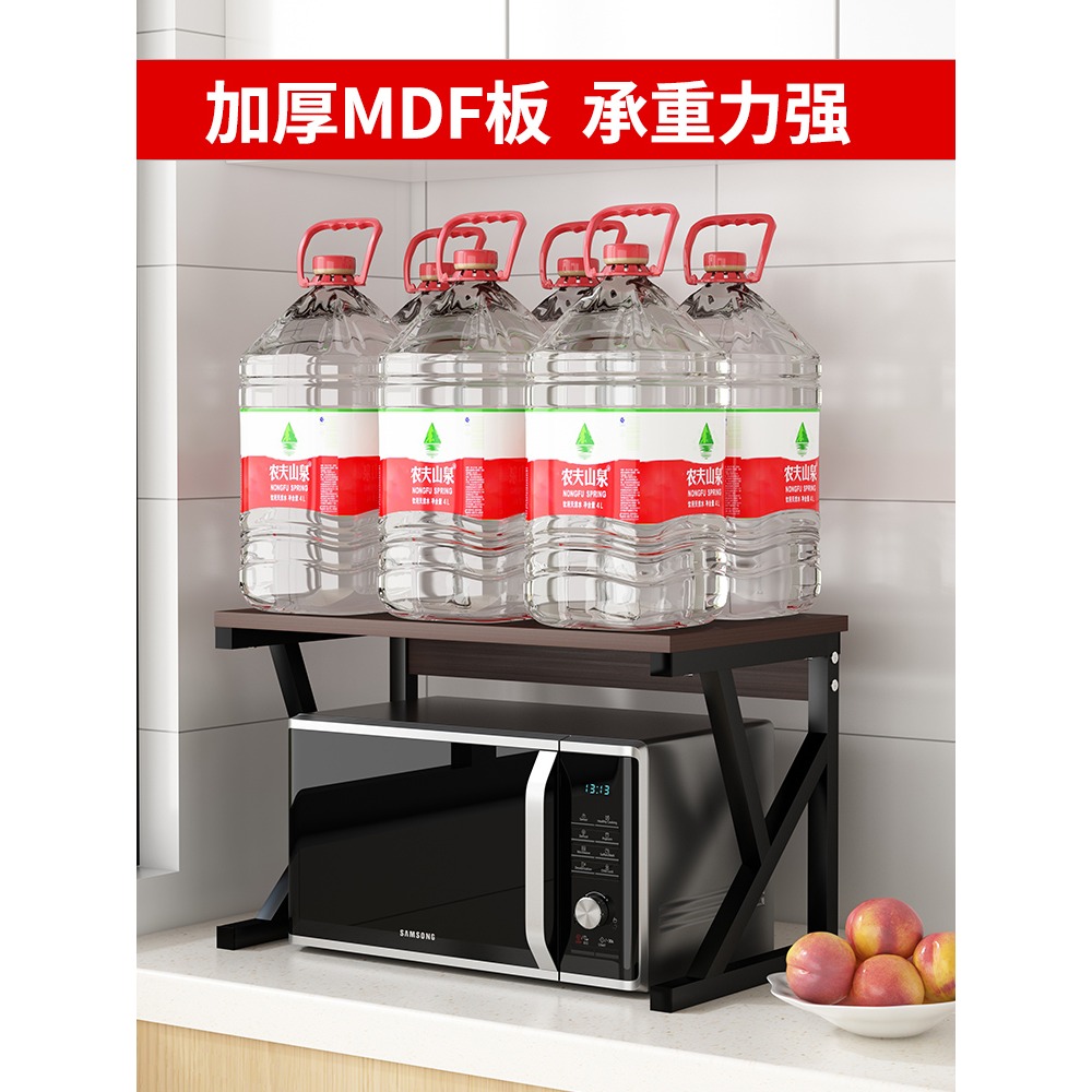 廚房臺面置物架家用轉角蔬菜調味料瓶用品烤箱微波爐水槽收納架子-細節圖4
