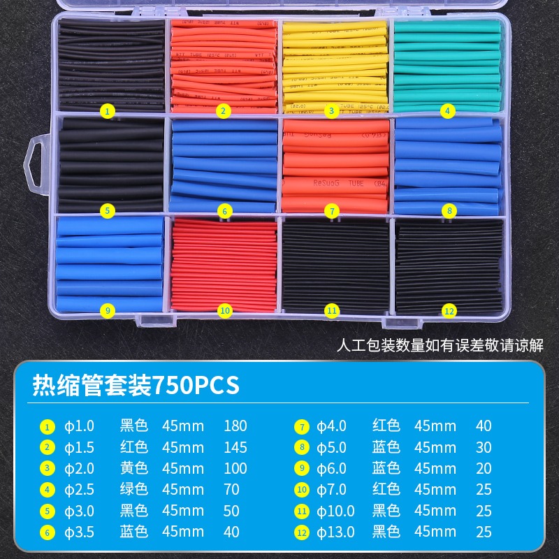 熱縮管絕緣套管軟熱縮套管電線保護套熱縮套數據線充電線修復萬能-細節圖9