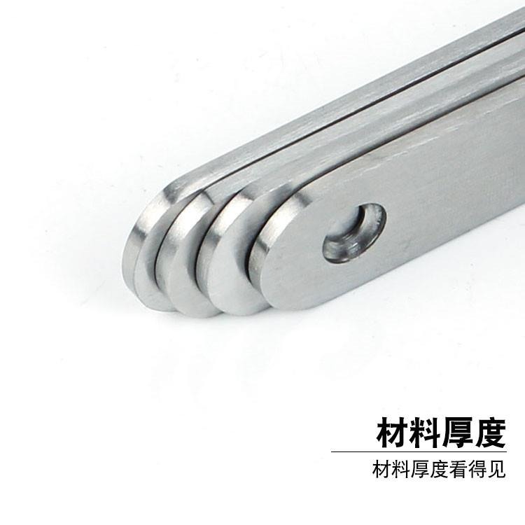 片櫃子角碼家用傢俱零件鐵片連接木板鏈接件餐桌直碼固定條櫥櫃-細節圖4