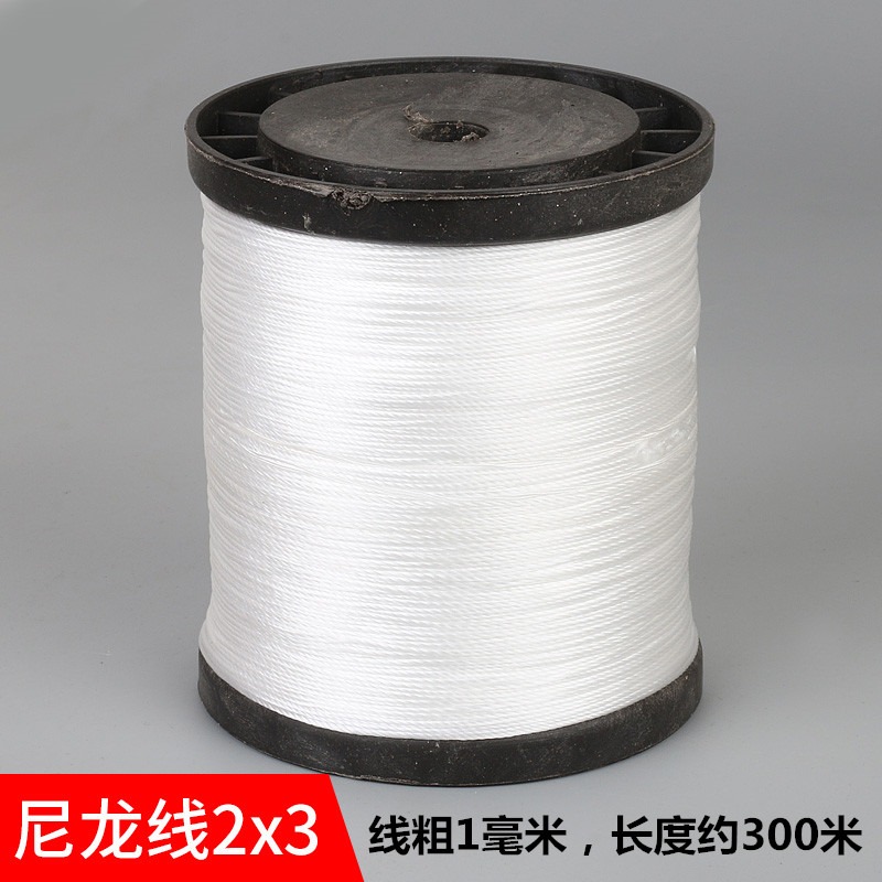 墨斗線專用棉線手搖自動劃線器粉鬥墨汁施工魚絲線尼龍線建築弦線-細節圖9