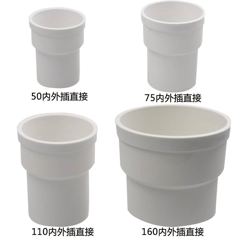 插75延長/內插管排水內外縮口承插雨水大小/50接頭/160PVC直接110-細節圖5