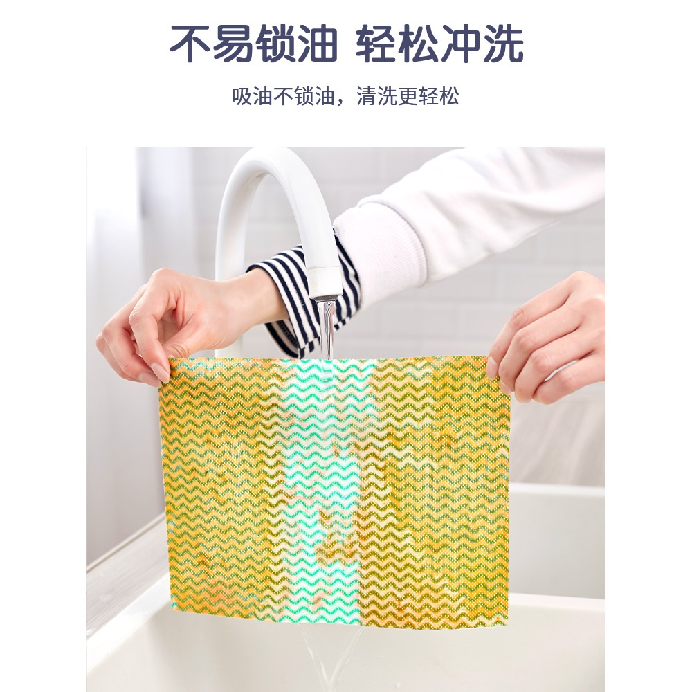 靚滌【天貓U先】1包40抽加厚款懶人抹布幹濕兩用-細節圖5