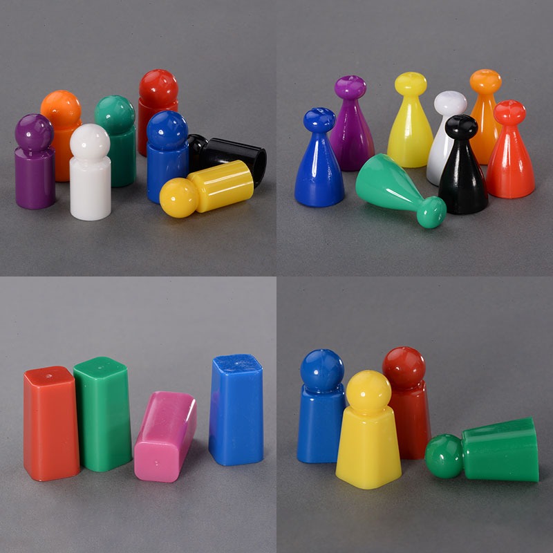 桌遊卡牌配件遊戲標記周邊彩色棋子卡米寶木質 wooden token塑料-細節圖3