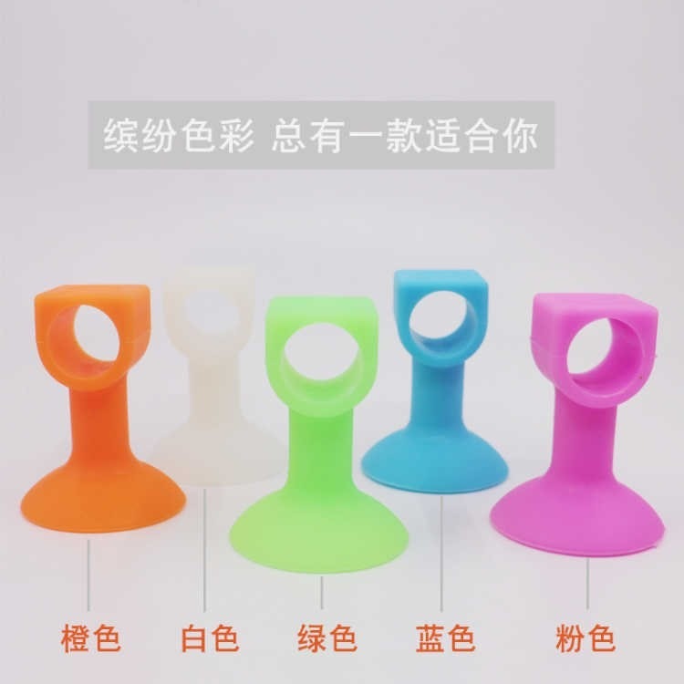 檔硅膠門吸橡膠衛生間墻吸防撞門大號手免打孔吸門門阻門把門碰-細節圖2