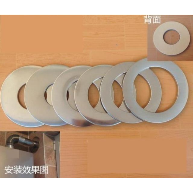 煙管管道風口洞孔遮醜遮擋燃氣孔堵洞圈排蓋裝飾熱水器裝飾室外-細節圖4