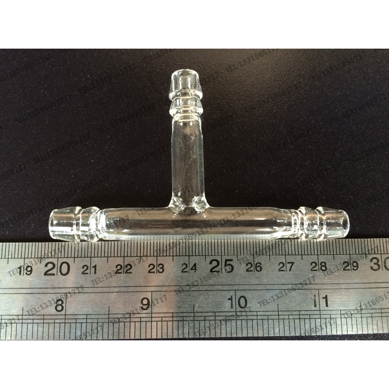 Y型接管加厚T連接三I三通氣管管 叉管玻璃加硬管聯L導-細節圖3