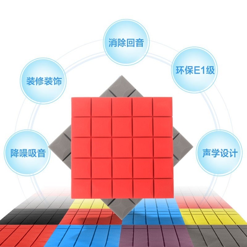 防降噪粘墻面噪音臥室燥音自降家用隔音板吸音睡眠材料-細節圖3
