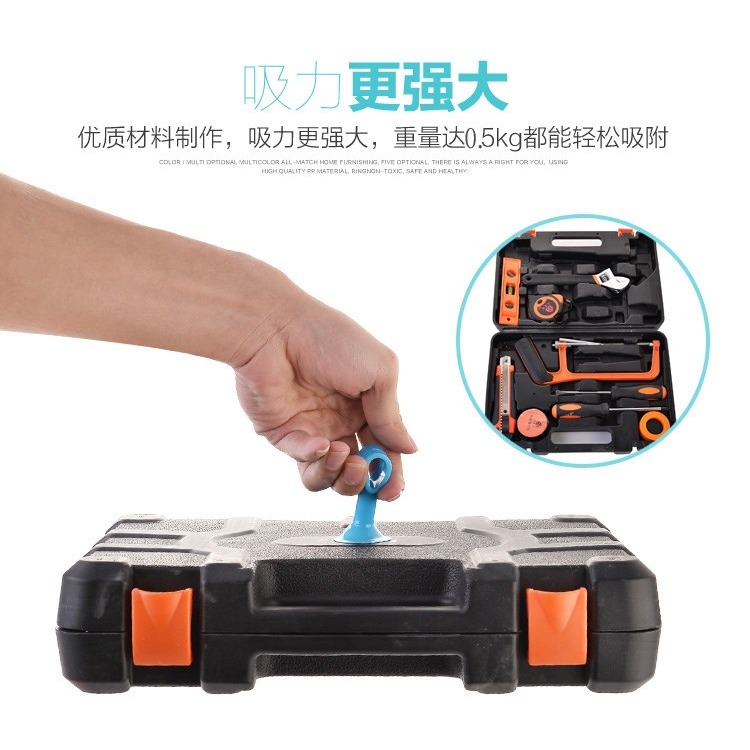 免器門安裝門吸吸門門把家用固定器臥室靜音反彈門檔把手-細節圖5