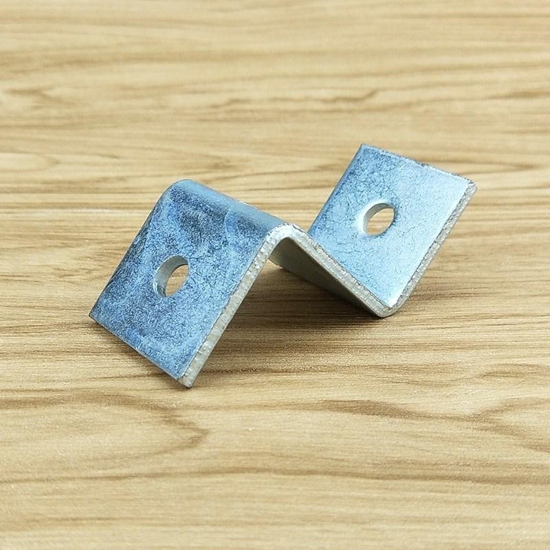 角鐵鍍鋅40形z墻41角鐵大角字鐵幕件冷*託支架連接層板五金碼固定-細節圖2