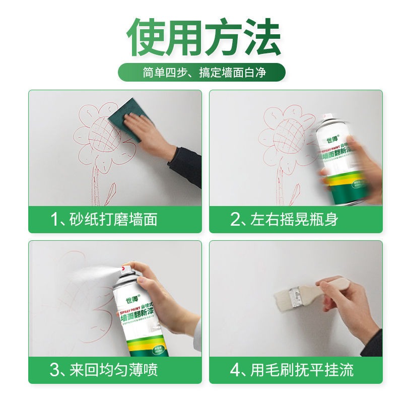 除臟墻污多功能清除變白墻體墻上劑祛墻面污垢墻體去污畫筆清除-細節圖2