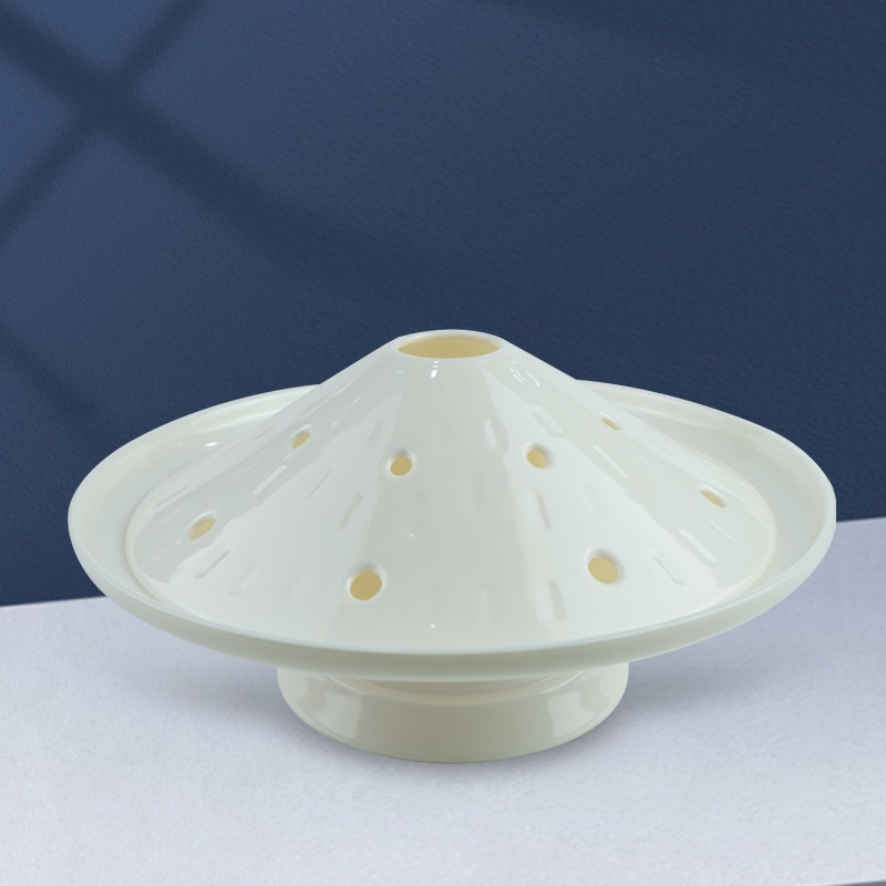 芝小官毛肚盤密胺乾冰盤涮肥牛羊肉卷菜盤創意冒煙意境菜盤火鍋盤-細節圖2