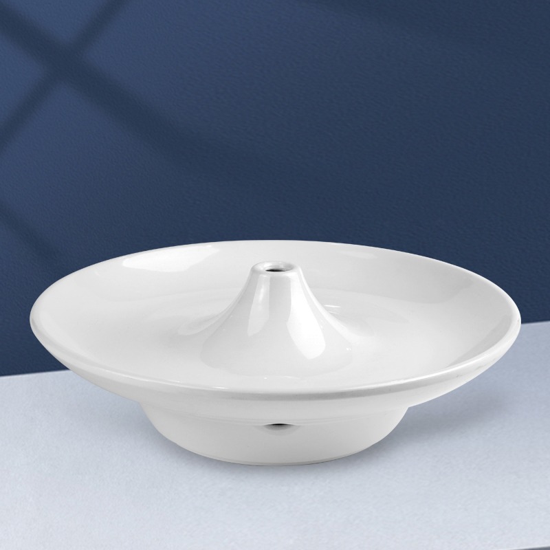 芝小官毛肚盤密胺乾冰盤涮肥牛羊肉卷菜盤創意冒煙意境菜盤火鍋盤-細節圖5