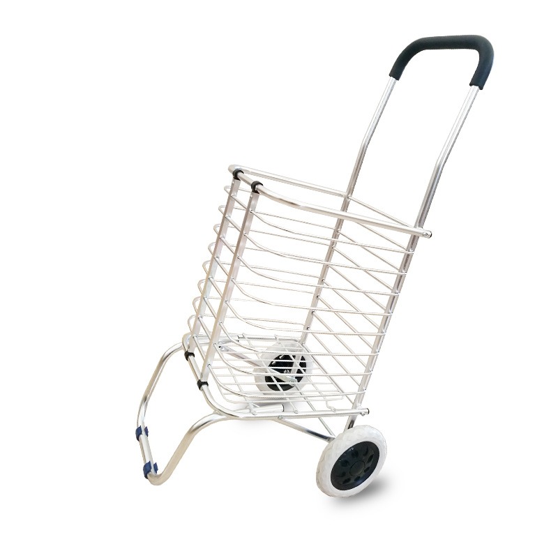 購物車買菜超市家用 可折疊手拉車 便攜兩輪六輪爬樓小推車小拉車-細節圖2