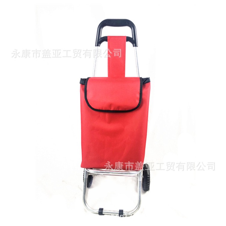 便攜折疊拉桿車 購物車超市手推車禮品 折疊老人爬樓小拉車廣告-細節圖4
