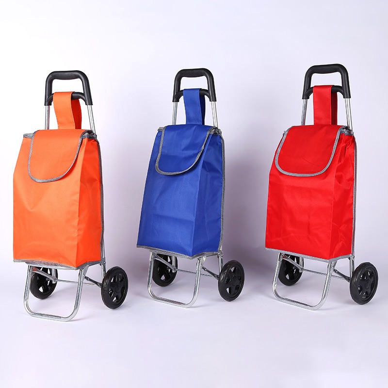 廠家定製買菜小拉車便攜式超市購物車買菜爬樓折疊拉桿手拉車-細節圖4