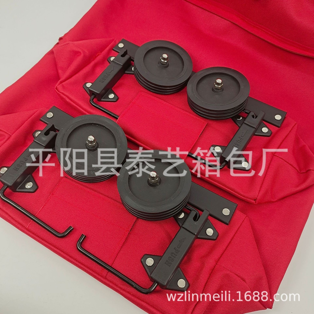廠家折疊拖輪包購物車牛津拖輪便攜購物袋買菜車手拉包可折疊-細節圖3