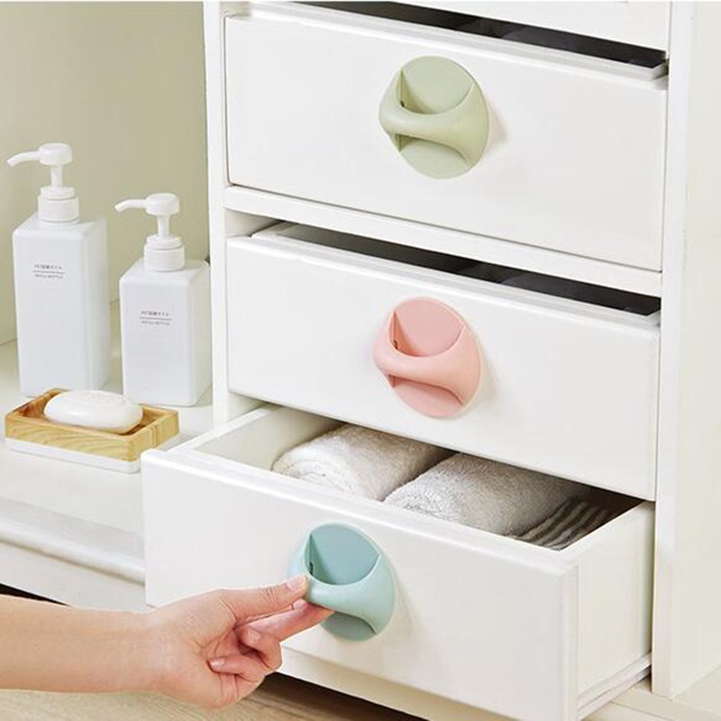 拉手拉手粘貼器途家用輔助門窗把手多用櫃子櫥櫃安全門簡約抽屜-細節圖2