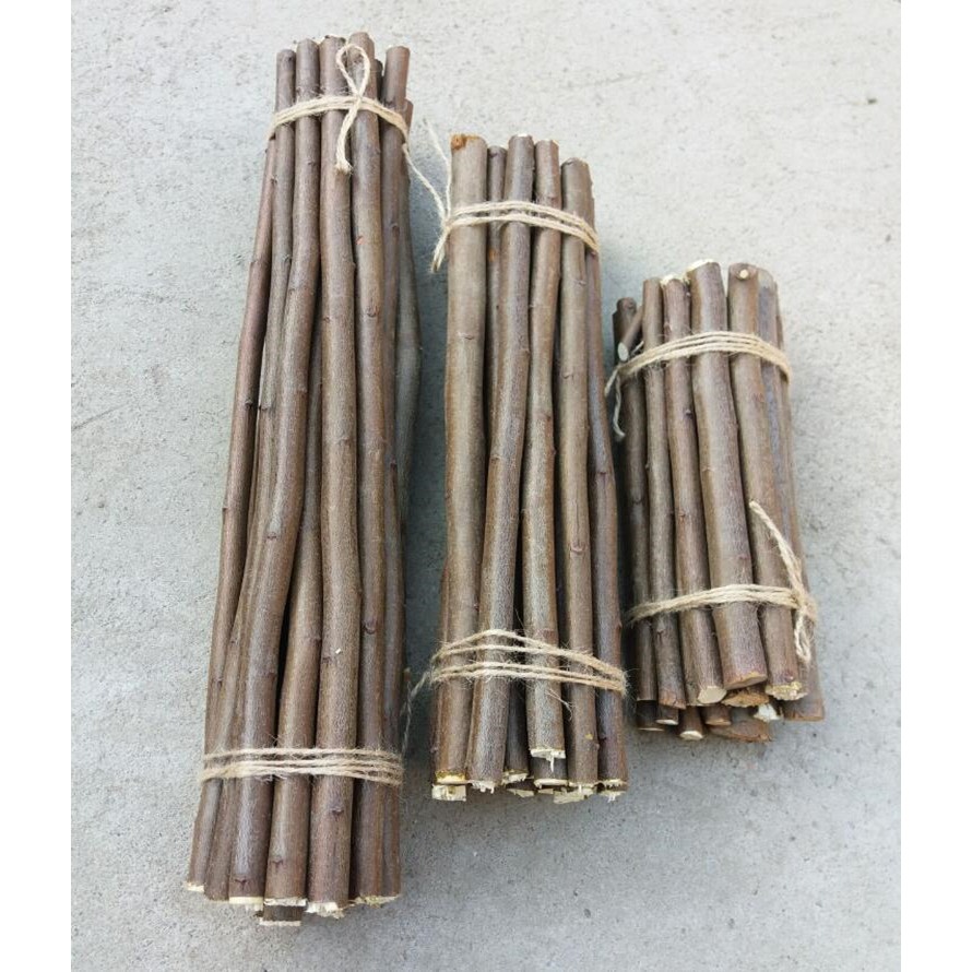 聖誕節裝飾材料DIY手工木段干支 樹枝材料包標本造型櫥窗天然乾枝-細節圖3