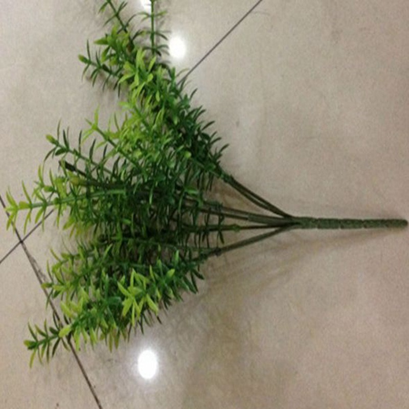 仿真植物葉子配件仿真綠植墻配材壁掛7叉午時草-細節圖2