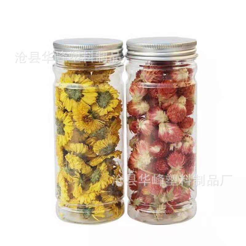 新款350ml塑料瓶 pet花茶瓶 透明塑料瓶 食品罐 6*15食品級包裝罐-細節圖2