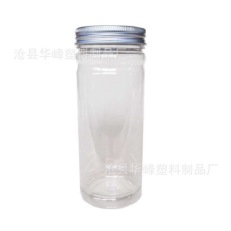 新款350ml塑料瓶 pet花茶瓶 透明塑料瓶 食品罐 6*15食品級包裝罐-細節圖5
