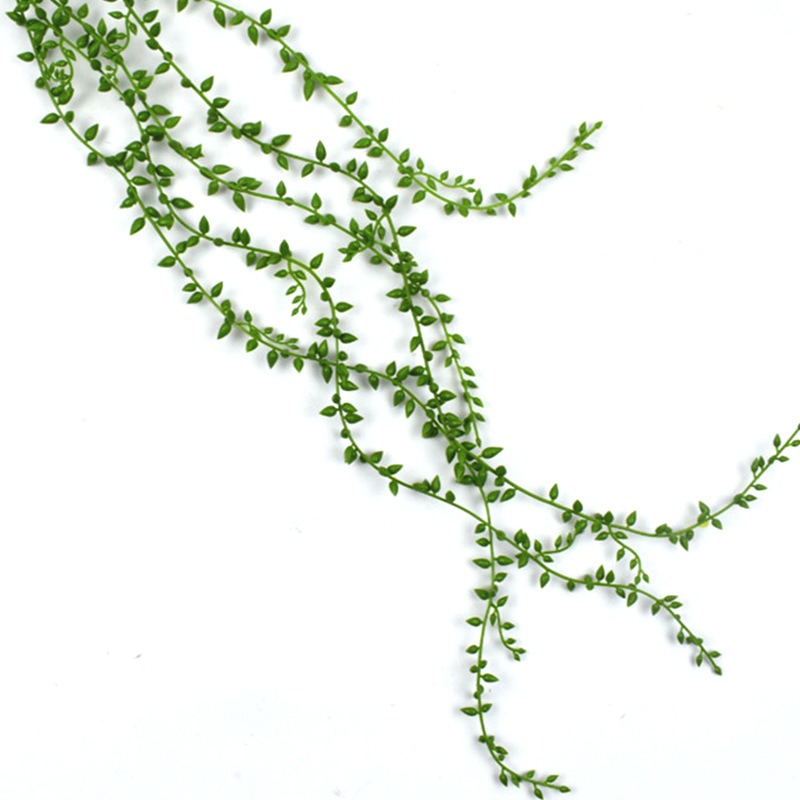 廠家 情人淚 仿真植物 綠色植物 壁掛 藤條 植物墻 可包工程-細節圖2