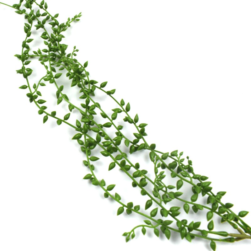 廠家 情人淚 仿真植物 綠色植物 壁掛 藤條 植物墻 可包工程-細節圖3