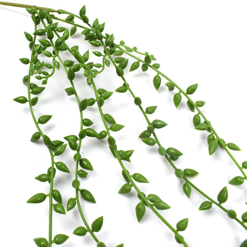 廠家 情人淚 仿真植物 綠色植物 壁掛 藤條 植物墻 可包工程-細節圖4
