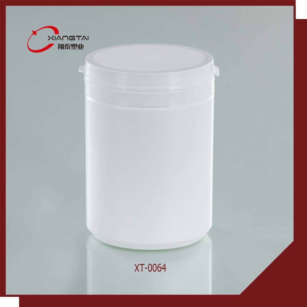 900ml 800ml HDPE撕拉蓋 廣口塑料瓶 食品級塑料罐 大容量粉罐-細節圖3