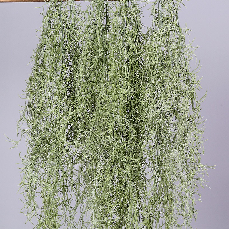 仿真植物空氣草藤條把束裝飾塑料綠植居家壁掛婚慶擺件葉子-細節圖2