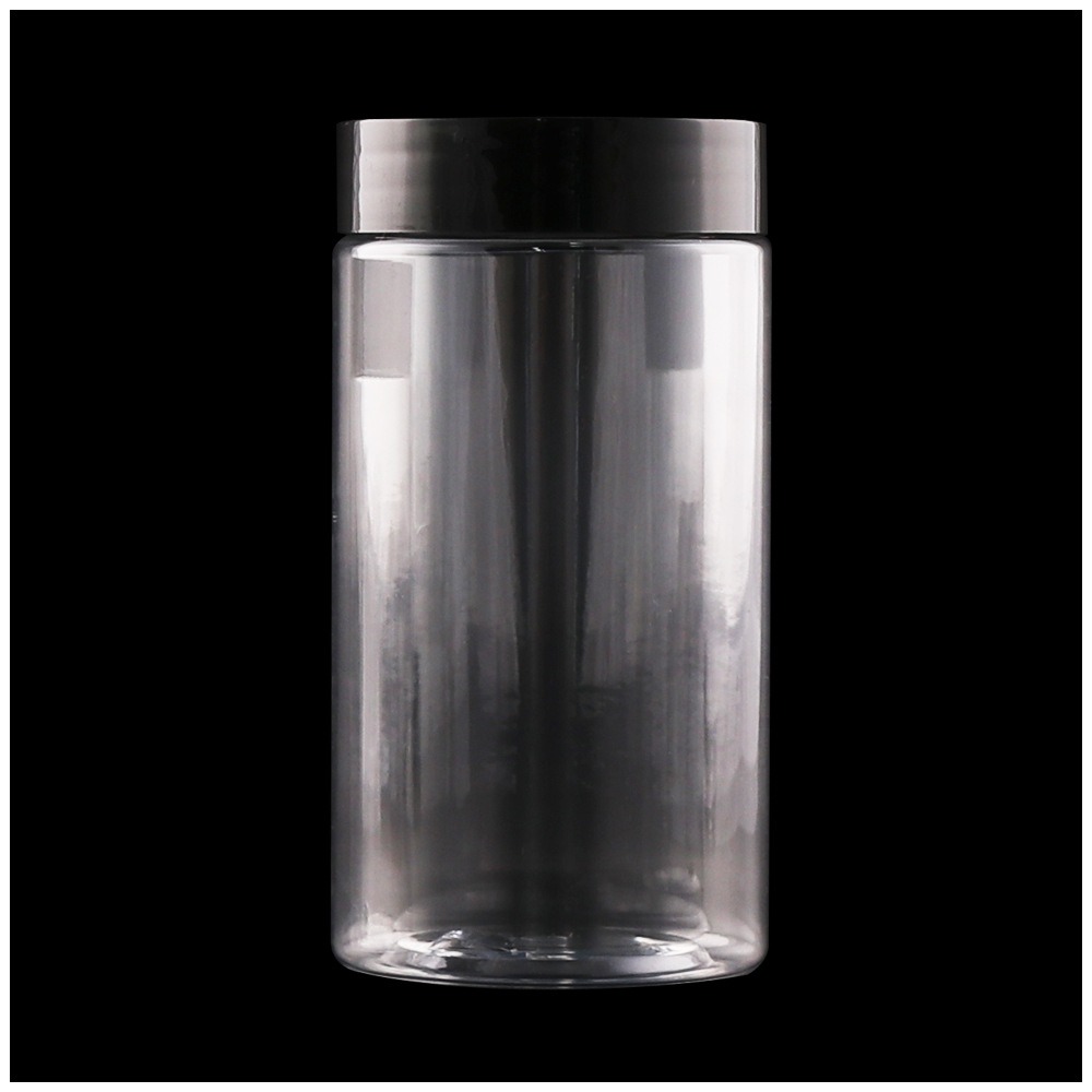 現貨密封廣口瓶子 食品級花茶塑料罐子 150ml透明pet塑料罐子-細節圖5