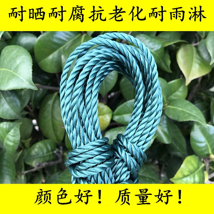 塑料繩繩戶外捆綁被編織繩子聚乙烯貨車晾衣繩子耐磨曬手工尼龍繩-細節圖2