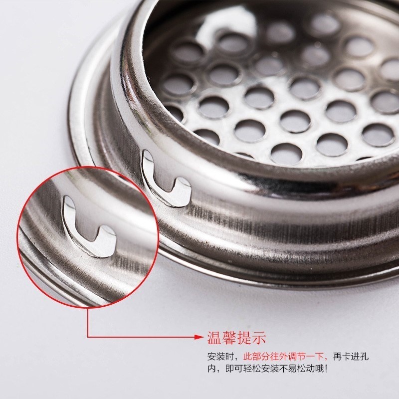 孔廚櫃孔塞傢俱排防網孔透裝飾櫥櫃口通衣櫃門板透氣出氣蓋子圓型-細節圖2