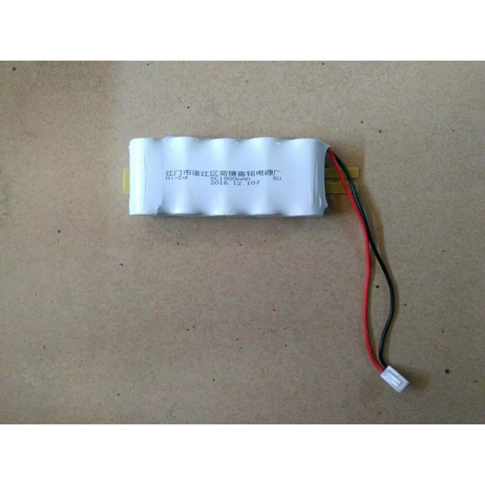出口電池1800mAh/鎳鎘2.4V安全1.2V應急燈// /800更換3.6v6V電池-細節圖3