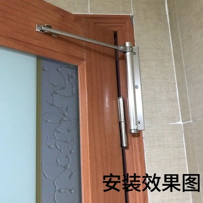 回彈家用小號大門關門回門孔自動外開暗藏隨手免開式閉門器-細節圖2