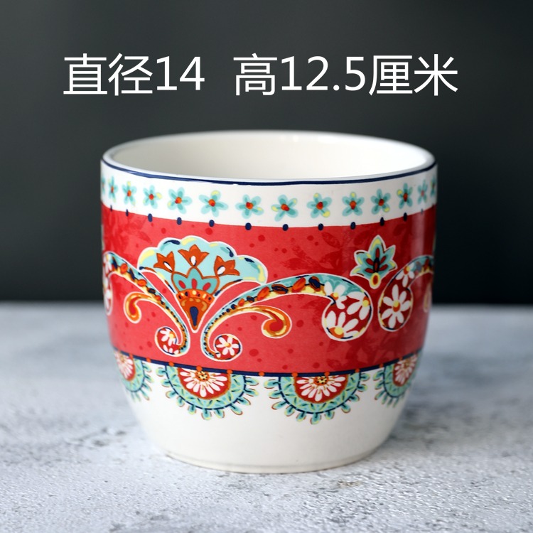 紅色喜慶風密封罐儲物罐零食罐好看擺件客廳裝飾罐子-細節圖2