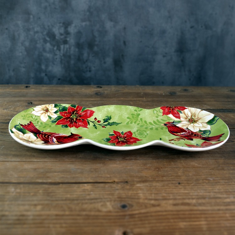 外貿出口原單歐式精美長條盤西餐日式料理壽司水果點心糕點擺盤-細節圖7