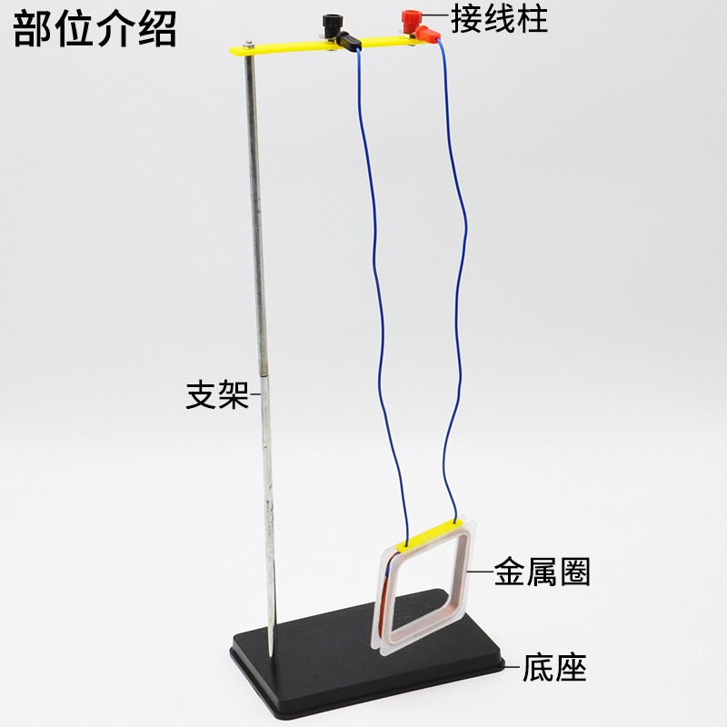 左右手定則演示器J24017初中物理實驗器材學生用學具教學教具儀器-細節圖3