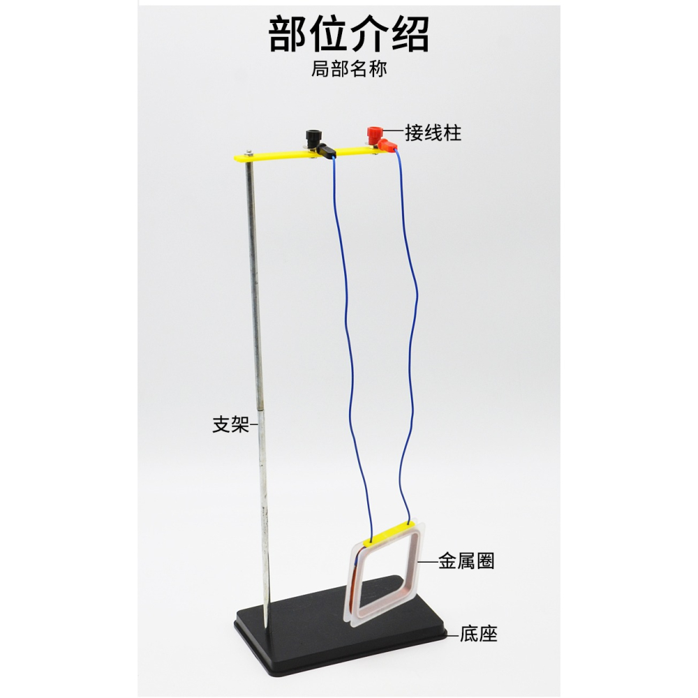 左右手定則演示器J24017初中物理實驗器材學生用學具教學教具儀器-細節圖10